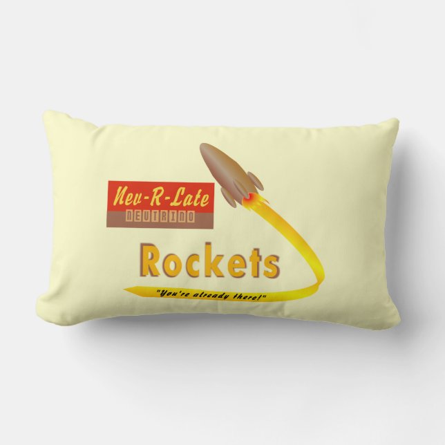 Nev-R-Late Neutrino Pillow Lendenkissen (Vorderseite)