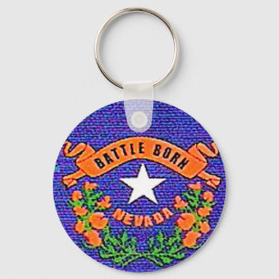 Nevada Battle Geboren Schlüsselanhänger