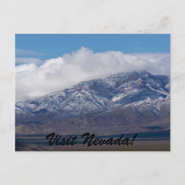 Nevada, Besuch Nevada! Postkarte (Vorderseite)