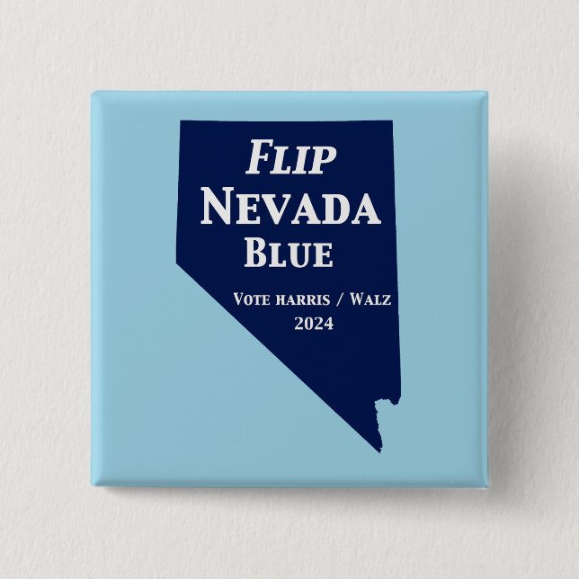 Nevada Blue im Jahr 2024 gedreht Button (Vorderseite)