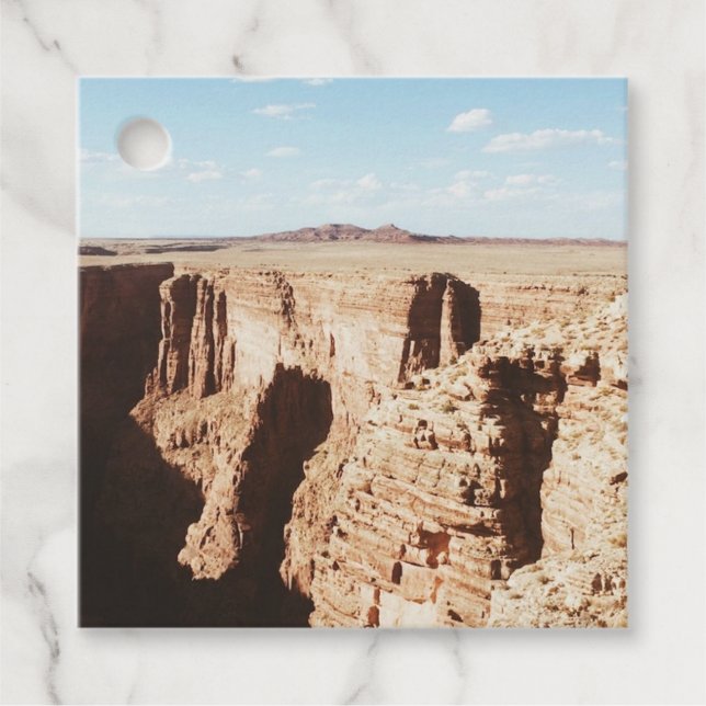 Nevada Canyon Geschenkanhänger (Vorderseite)