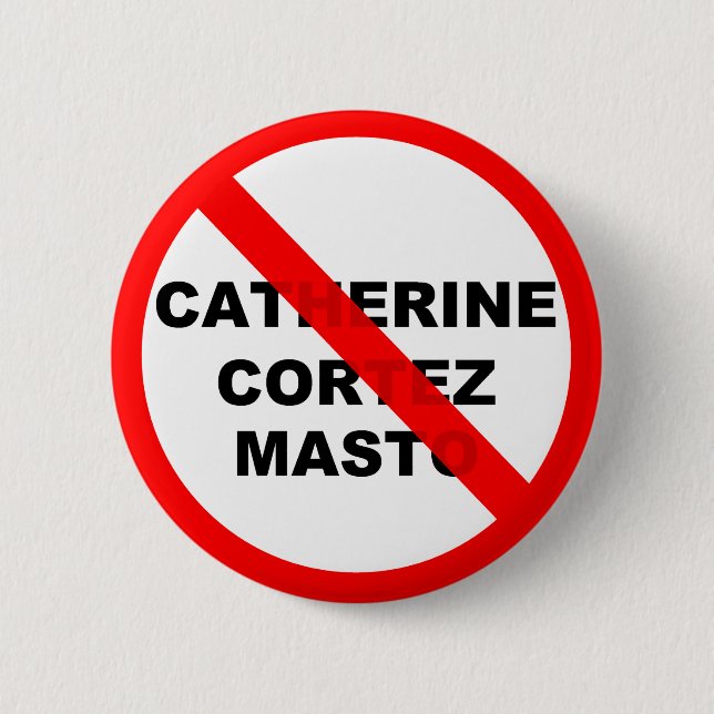 Nevada Catherine Cortez Masto Danger Button (Vorderseite)