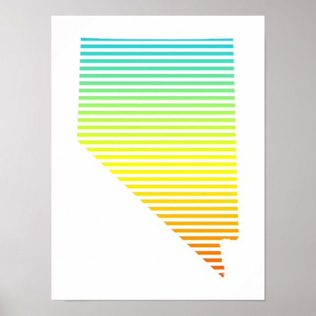 Nevada Chill Fade Poster (Vorne)