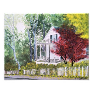 NEVADA CITY Foto Print