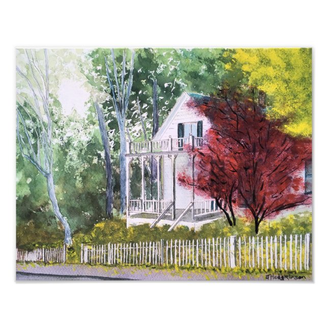 NEVADA CITY Foto Print (Vorne)