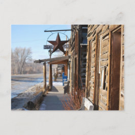 Nevada City Ghost Town Gebäude Bäckerei Postkarte