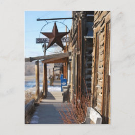Nevada City Ghost Town Gebäude Bäckerei Postkarte