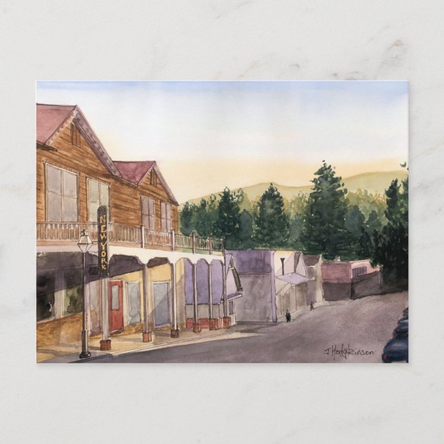 NEVADA CITY POST CARD POSTKARTE (Vorderseite)