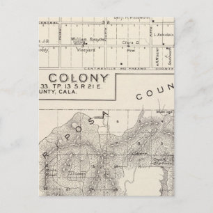 Nevada Colony Postkarte