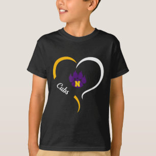 Nevada Cubs Logo Halbherz Slogan Hs T-Shirt