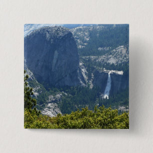 Nevada Falls from Panorama Trail Yosemite Button