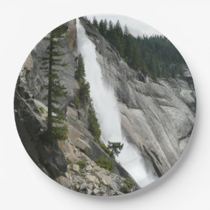 Nevada Falls im Yosemite National Park Pappteller