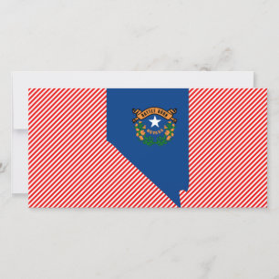 Nevada Flag Karte