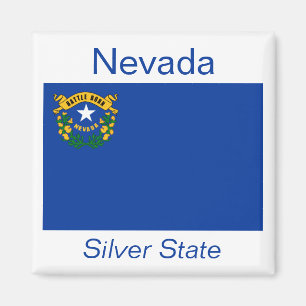 Nevada Flag Magnet