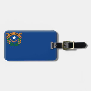 Nevada-Flagge Gepäckanhänger