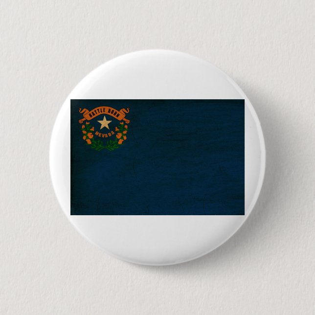 Nevada-Flaggen-Knöpfe Button (Vorderseite)