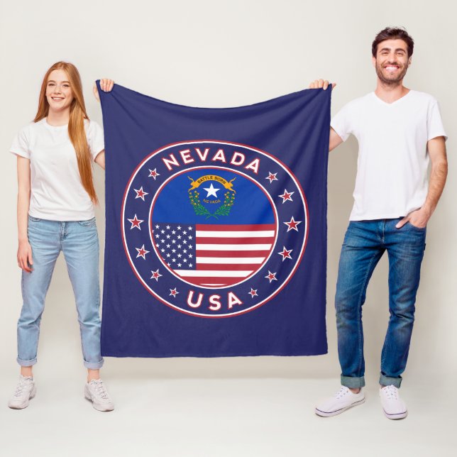 Nevada Fleecedecke (Beispiel)