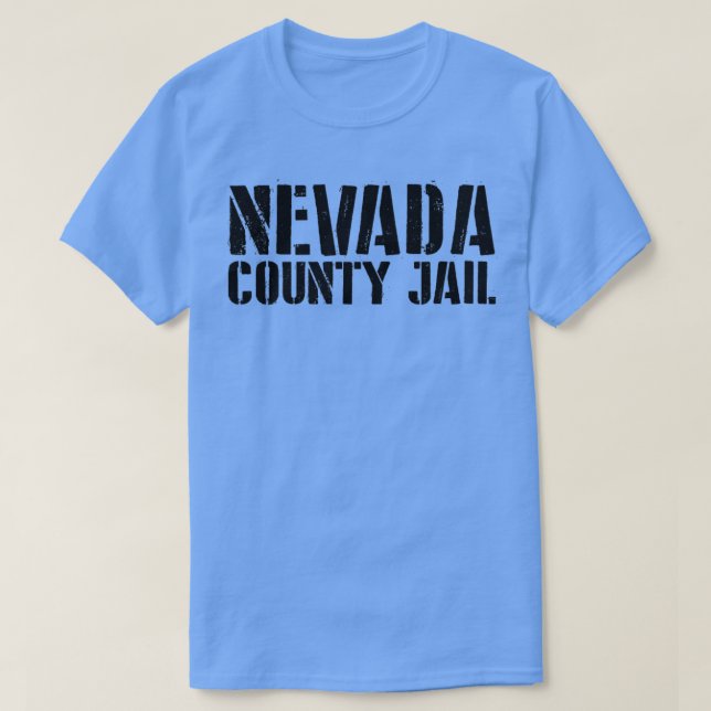 Nevada-Gefängnis lustig T-Shirt (Design vorne)
