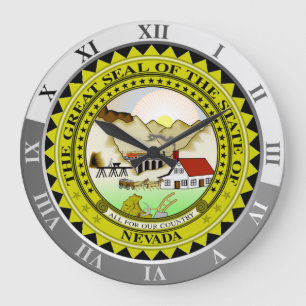 Nevada Große Wanduhr