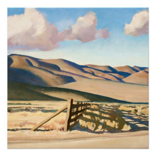 "Nevada Hills" von Maynard Dixon Poster