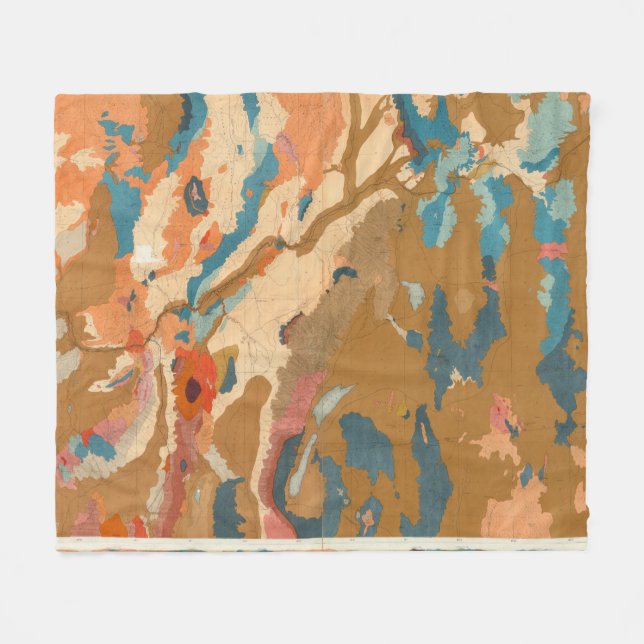 Nevada-Hochebene geologisch Fleecedecke (Vorderseite (Horizontal))