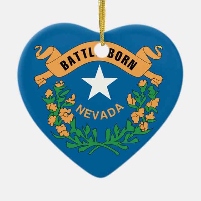 NEVADA KERAMIKORNAMENT (Vorne)