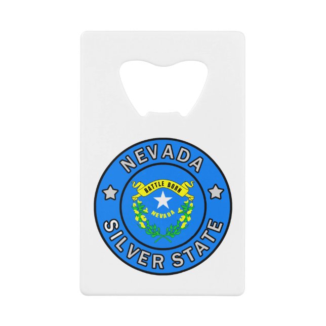 Nevada Kreditkartenflaschenöffner (Vorderseite)