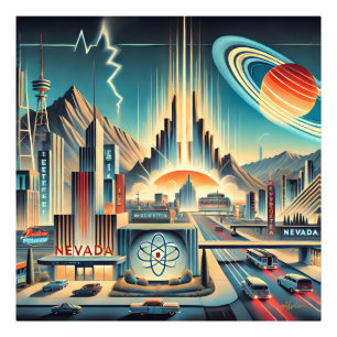 Nevada Kunst, Kunst und Kultur Fotodruck