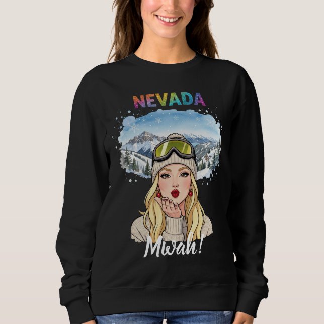 Nevada Kuss Sweatshirt (Vorderseite)