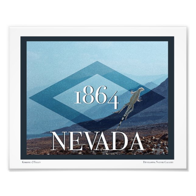 Nevada Landscape Poster (Vorne)
