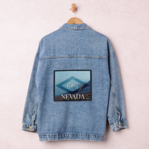 Nevada Landscape Poster Jeansjacke