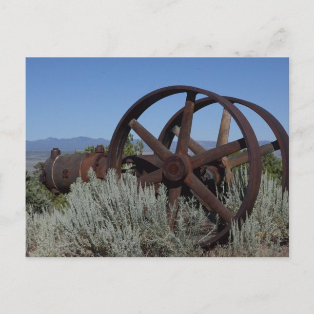 Nevada Mine Equipment Postkarte (Vorderseite)
