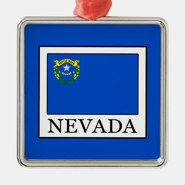 Nevada Ornament Aus Metall (Vorne)