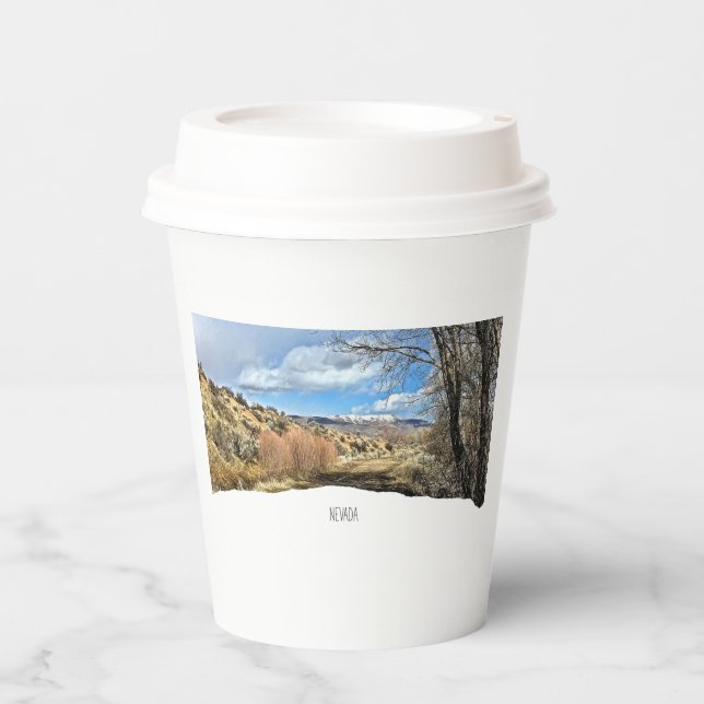 Nevada Pappbecher (Vorderseite)