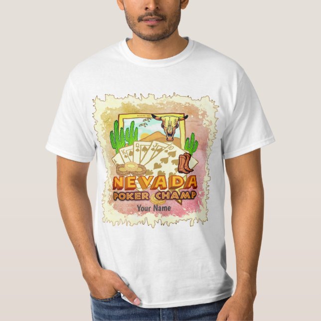 Nevada Poker T-Shirt (Vorderseite)