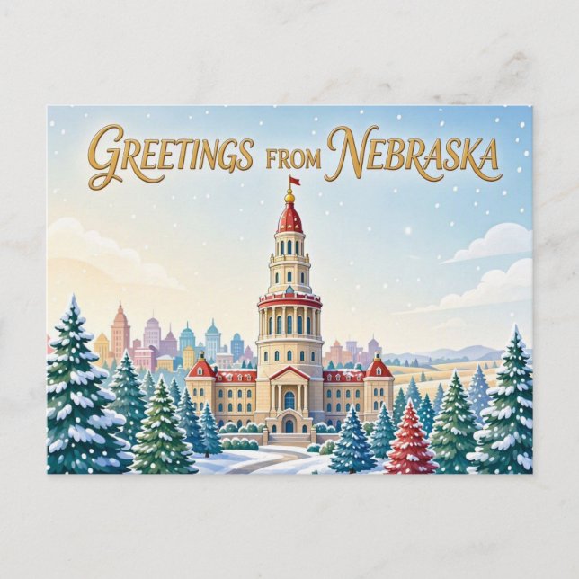 NEVADA Postkarte (Vorderseite)