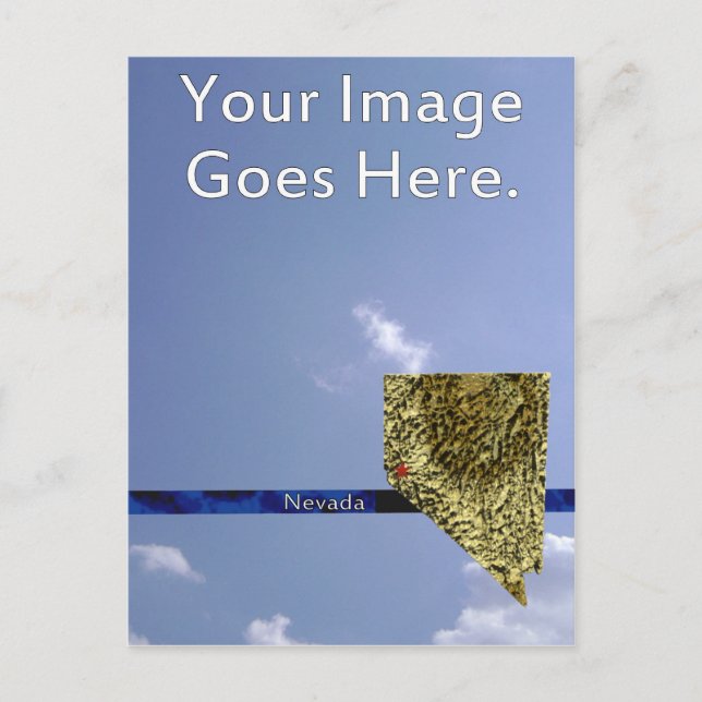 Nevada Postkarte (Vorderseite)