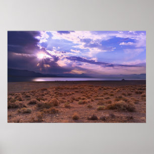 Nevada-Pyramid See-Sonnenaufgang Poster