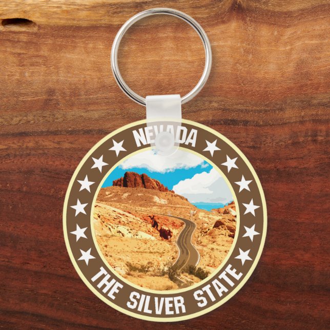 Nevada Schlüsselanhänger (Vorderseite)
