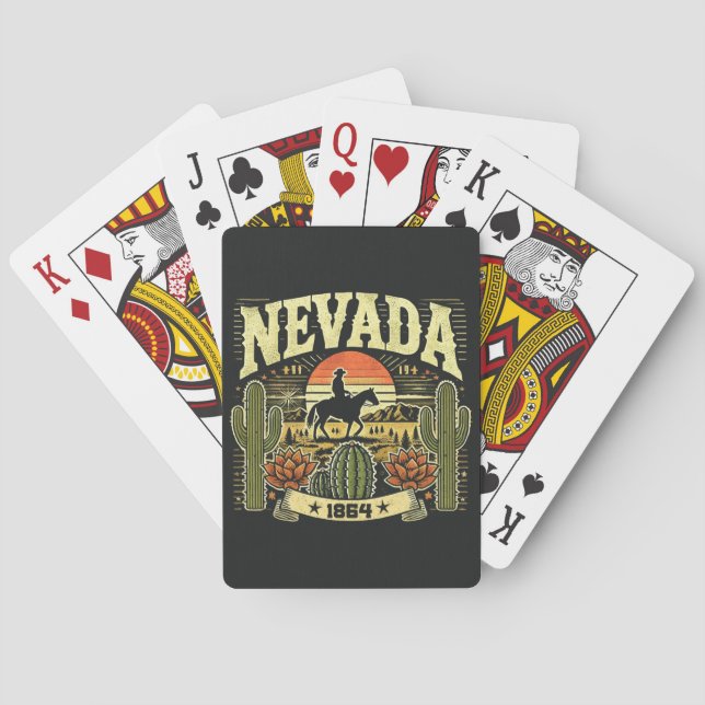 Nevada Spielkarten (Rückseite)