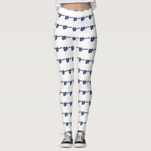 Nevada Staat Electric Flag Guitar Leggings