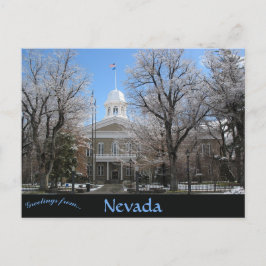 Nevada Staat Hauptstadt Carson City Nevada Postkarte