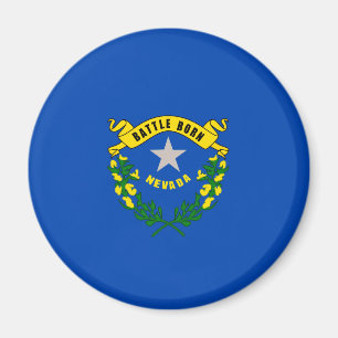 Nevada-Staats-Flaggen-Entwurf Magnet