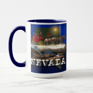 Nevada Stagecoach Kunstwerk Tasse