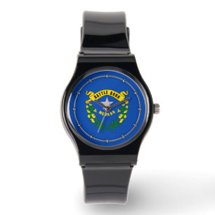 Nevada State Flag Design Armbanduhr