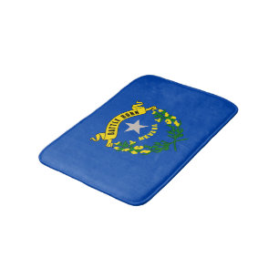 Nevada State Flag Design Badematte