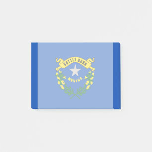 Nevada State Flag Design Post-it Klebezettel