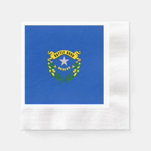 Nevada State Flag Design Serviette