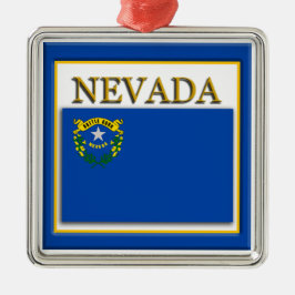 Nevada State Flag Weihnachtsschmuck