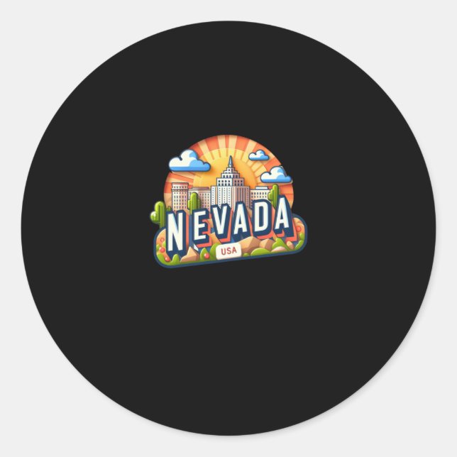 Nevada Sticker (Vorderseite)